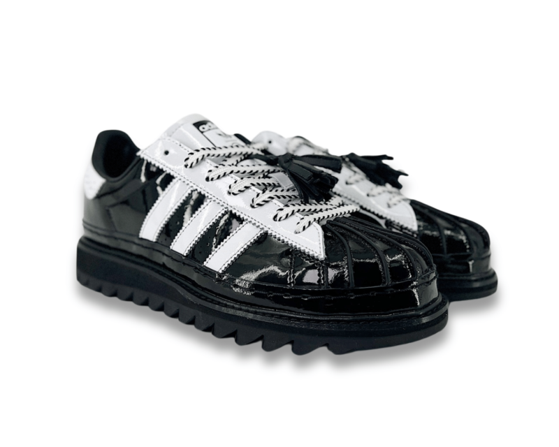 CLOT x adidas originals Superstar Black - Image 6