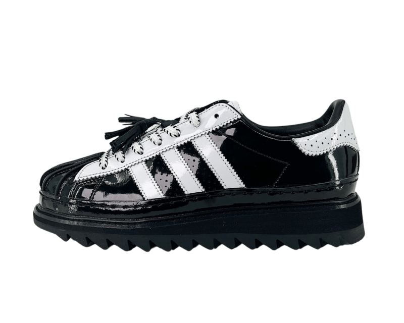 CLOT x adidas originals Superstar Black - Image 3