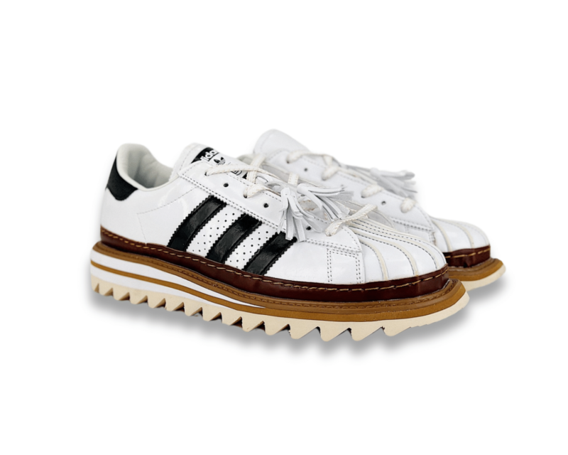 CLOT x adidas originals Superstar White - Image 6