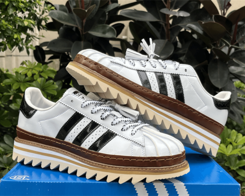 CLOT x adidas originals Superstar White - Image 8