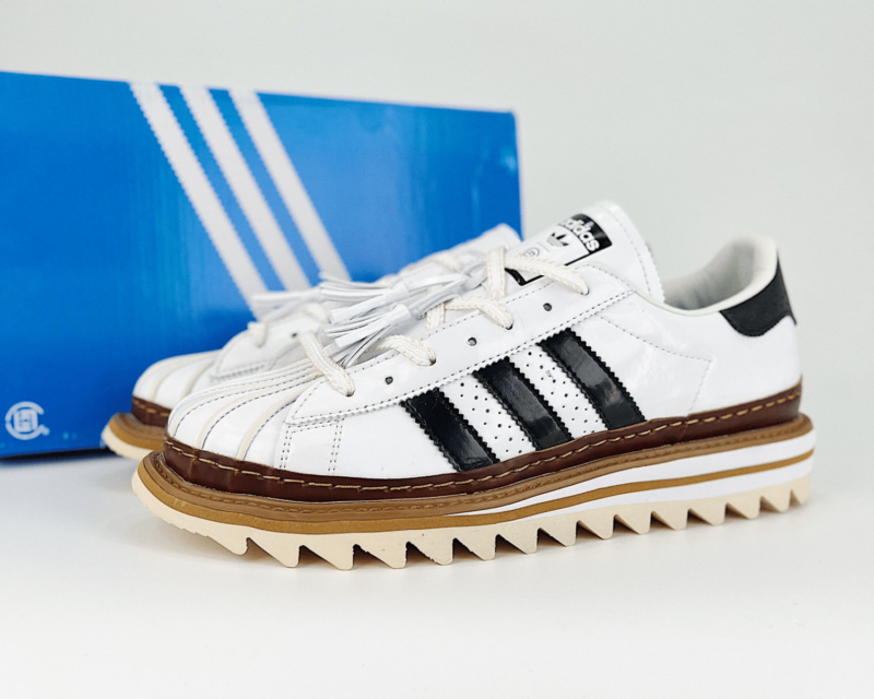 CLOT x adidas originals Superstar White - Image 7