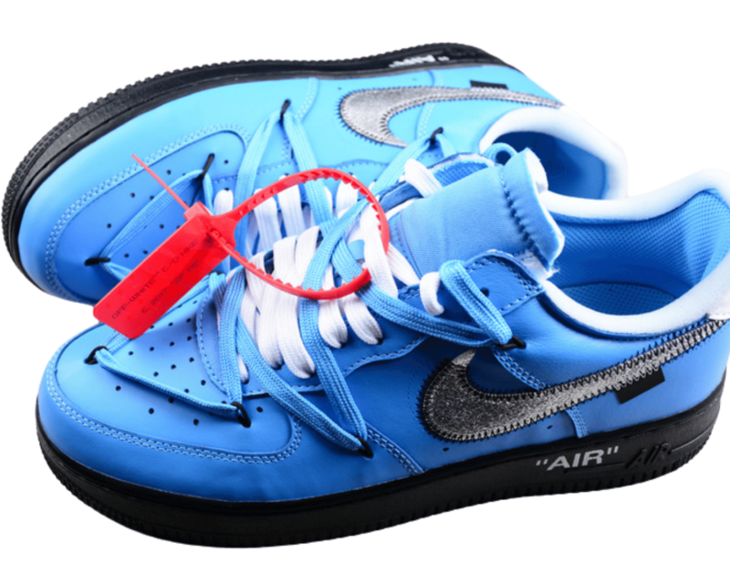 Off-White Air Force 1 Blue - Image 5