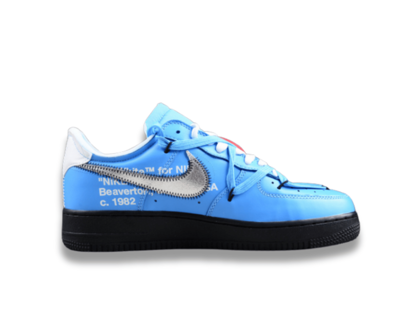 Off-White Air Force 1 Blue - Image 3