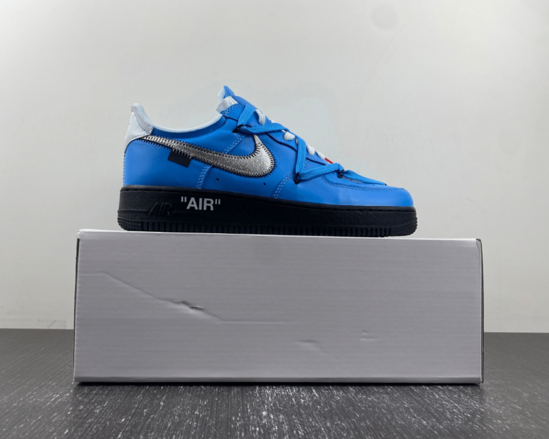 Off-White Air Force 1 Blue - Image 7
