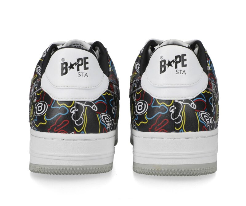 A Bathing Ape Bape Sta Medicom Toy Bearbrick Camo Black - Image 4