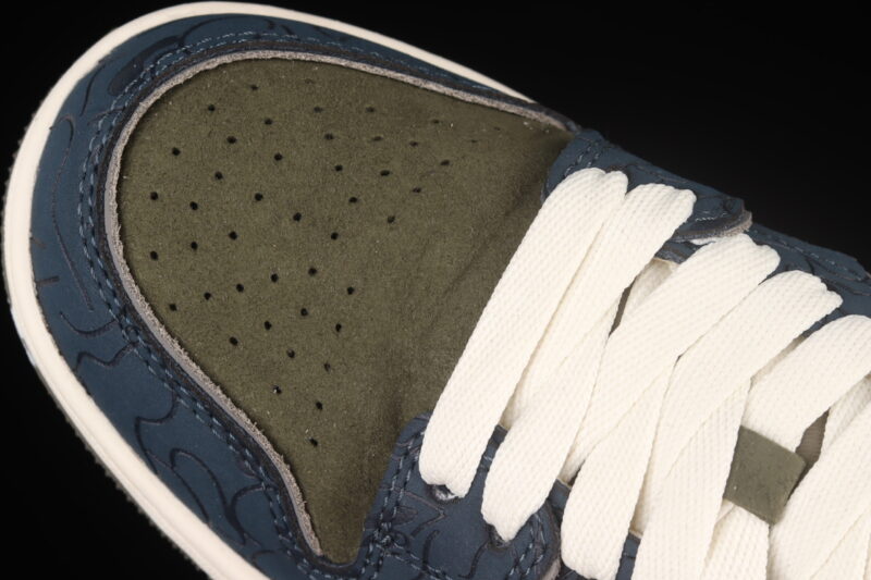 A Bathing Ape Bape SK8 STA Army Green Dark Blue - Image 6