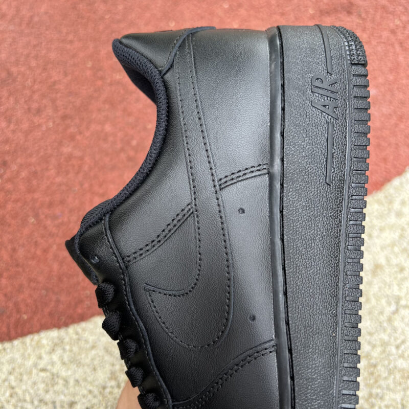 Nike Air Force 1 Low  07 Black Black - Image 6
