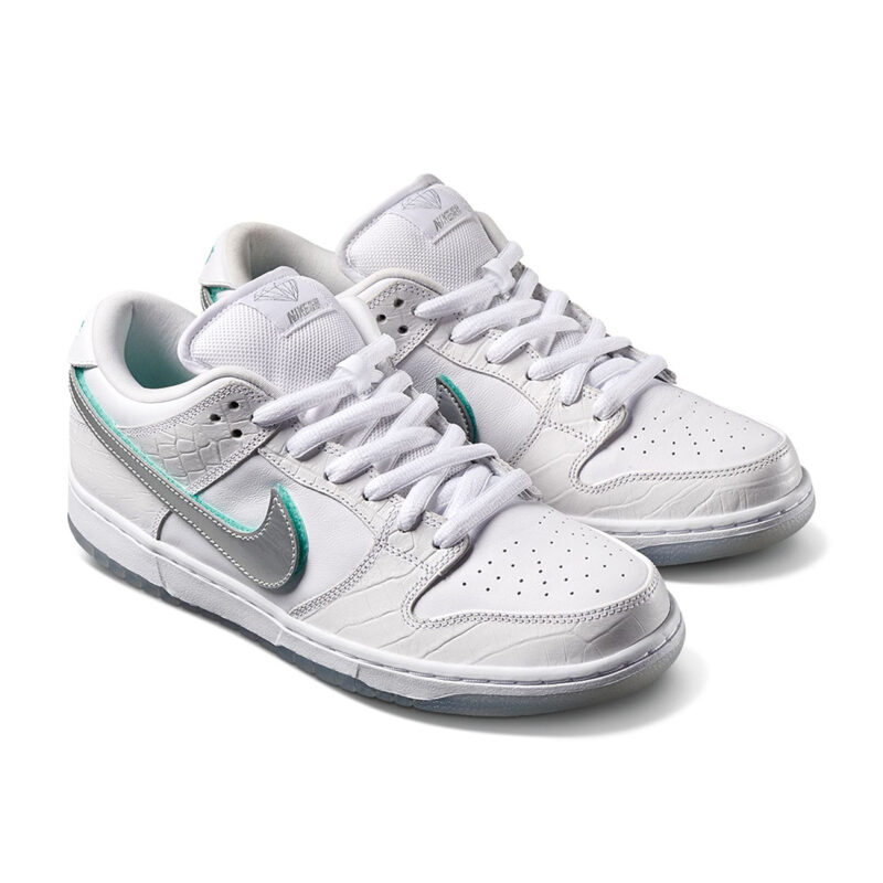 Nike SB Dunk Low Diamond Supply Co White Diamond - Image 7