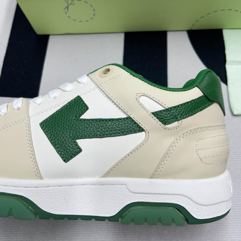 Off-White Out Of Office  OOO  Green Tan - Image 3