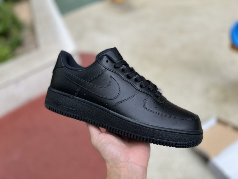 Nike Air Force 1 Low  07 Black Black - Image 7