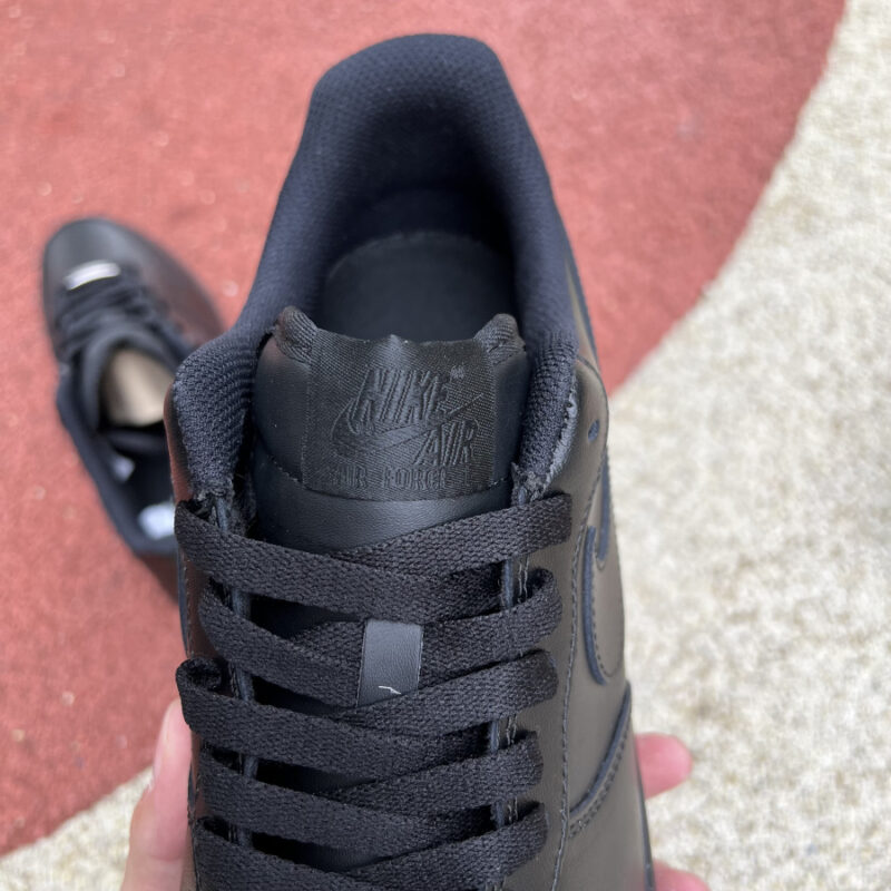 Nike Air Force 1 Low  07 Black Black - Image 8